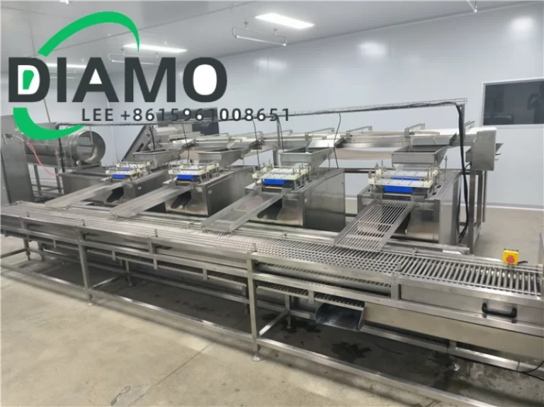 automatic boiled quail egg process peeler