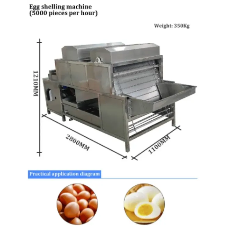 egg peeling machine